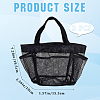 Rectangle Polyester Sandbeach Tote Bags ABAG-WH20014-01-2