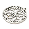 304 Stainless Steel Pendants STAS-S142-04P-2