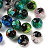 Handmade Silver Foil Glass Beads LAMP-F047-04A-1