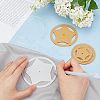 Acrylic Gauge Measuring Ruler Tool TOOL-WH0128-16-5