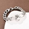 304 Stainless Steel Chain Bracelets LS-BJEW-D379-18P-1