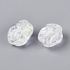 Handmade Foil Glass Beads Strands FOIL-N033-02H-3