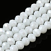 Electroplate Glass Beads Strands EGLA-A034-P6mm-A23-2