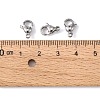 Tarnish Resistant 304 Stainless Steel Lobster Claw Clasps Hand Polished STAS-M262-01-11mm-4