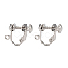 Brass Screw Clip Earring Converter EC143-NF-1