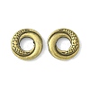Tibetan Style Alloy Donut Bead Frames TIBEB-5723-AB-NR-1