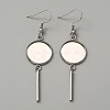 314 Stainless Steel Earring Hooks STAS-WH0046-01A-1