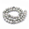 Natural Peace Jade Beads Strands G-S259-25-6mm-2