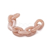 5Pcs Acrylic Handmade Cable Chains AJEW-JB01359-5