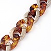 Handmade CCB Plastic Curb Chain AJEW-JB00678-10-3