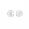 Transparent Crackle Acrylic Beads X-MACR-S373-66-L06-2