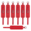 PU Leather Pendant Decorations AJEW-WH0270-193A-1