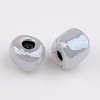 DIY Craft Beads 6/0 Ceylon Round Glass Seed Beads X-SEED-A011-4mm-156-2