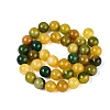 Dyed Natural Agate Beads Strands G-Q606-45A-03-3