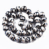 Tibetan Style dZi Beads X-G-S359-257B-2