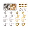 Yilisi 304 Stainless Steel Stud Earring Findings STAS-YS0001-08-17