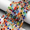 Transparent Glass Beads Strands EGLA-A039-T4mm-D29-4