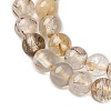 Natural Rutilated Quartz Beads Strands X-G-D314-A01-4mm-4