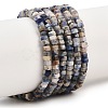 Natural Sodalite Beads Strands G-G345-C32-2x4mm-2