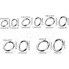 304 Stainless Steel & 316 Surgical Stainless Steel Jump Rings STAS-UN0004-51-4