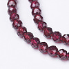 Natural Garnet Beads Strands G-D167-B-3mm-1