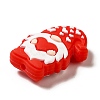 Food Grade Eco-Friendly Silicone Focal Beads SIL-H002-02-3
