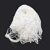 Imitate Austrian Crystal Electroplate Bicone Glass Bead Strands X-GLAA-F029-4x4mm-A01-3