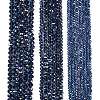 Electroplate Glass Beads Strands EGLA-A044-T6mm-B12-2