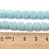 Opaque Glass Beads Strands GLAA-G112-03Q-4