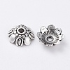 Tibetan Style Alloy Bead Caps LF0370Y-NF-2