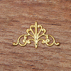 Brass Filigree Joiners Links KK-L247-03G-1