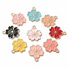 Alloy Enamel Pendants ENAM-S121-115-2