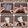 4Pcs Rectangle Acrylic Fridge Magnet Home Decoration Accessoriesa AJEW-DR0002-75-3