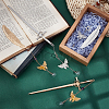 4Pcs Alloy Bookmarks AJEW-OC00037-4
