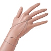 304 Stainless Steel Ring Bracelets BJEW-JB11486-02-2