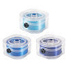 3 Boxes 3 Colors Flat Elastic Crystal String EW-TA0001-12B-1
