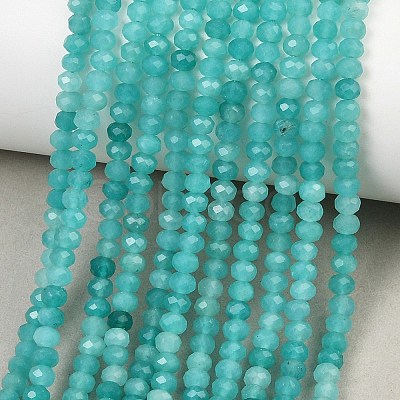 Dyed Natural Whie Jade Beads Strands GG-CBAF9EE-A25-3x4mm-1