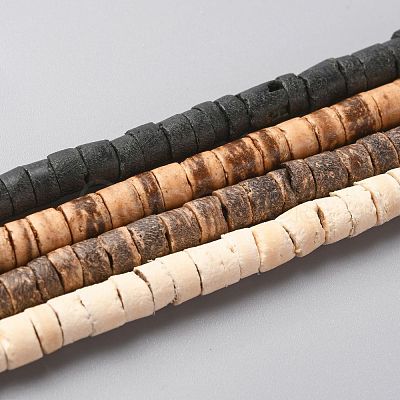 Coconut Beads Strands COCB-C001-01-1