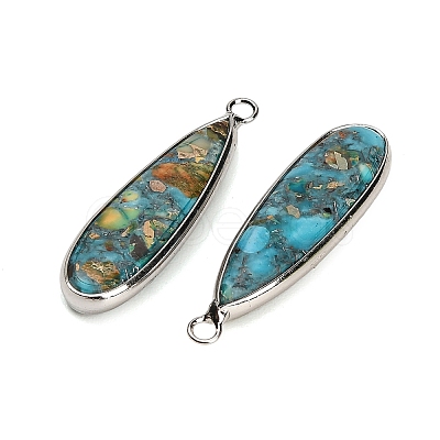 Dyed Synthetic Imperial Jasper Pendants GG-CBAA20A-06P-02-1