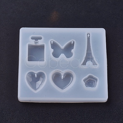 Pendant Silicone Molds X-DIY-L005-16-1