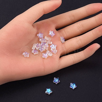 Transparent Glass Beads GLAA-YW0003-11-1