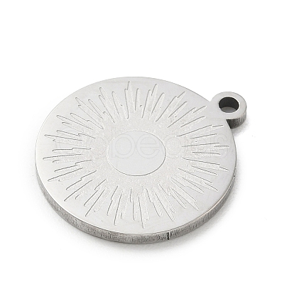 201 Stainless Steel Pendants SA-CBA3D3A-05P-12-1