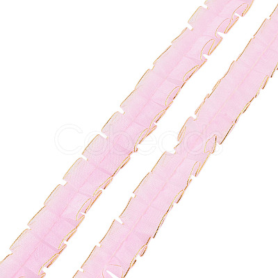 10M Double Layer Polyester Lace Ribbon OCOR-TA0004-14C-1