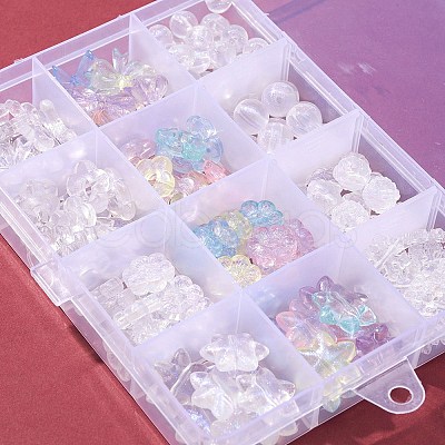 Transparent Acrylic Beads OACR-FS0001-12-1