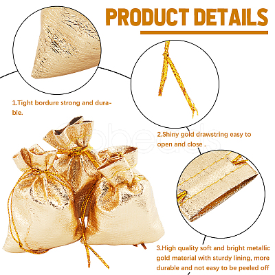 60Pcs Organza Drawstring Bags OP-BBC0001-01A-1