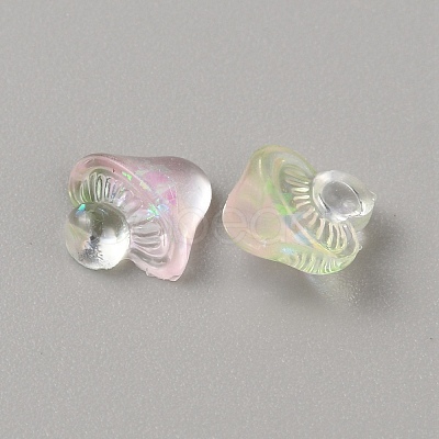 Mushroom Luminous Resin Cabochons MRMJ-TAC0009-07B-1