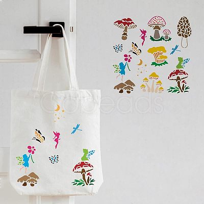 Plastic Reusable Drawing Painting Stencils Templates DIY-WH0172-305-1