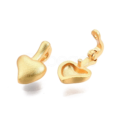 Brass Twisters Clasps KK-C005-03MG-1