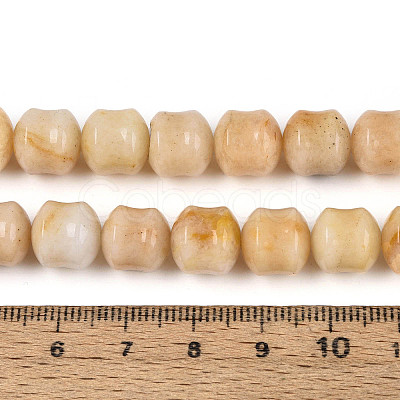 Natural Topaz Jade Beads Strands G-N353-06A-02-1