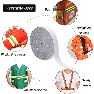 25M Polyester Reflective Ribbon OCOR-BC0005-13B-1